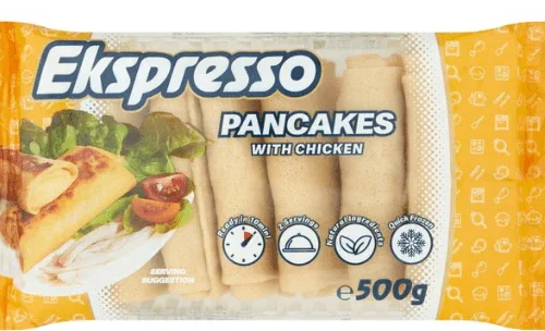 pancakes with chicken