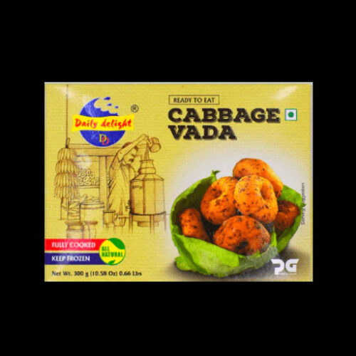 Daily Delight Cabbage Vada (ready To Eat) 300g
