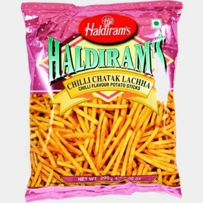 haldirams chilli chatak lachha namkeens 200g
