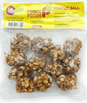 prince foods peanut ball 150g