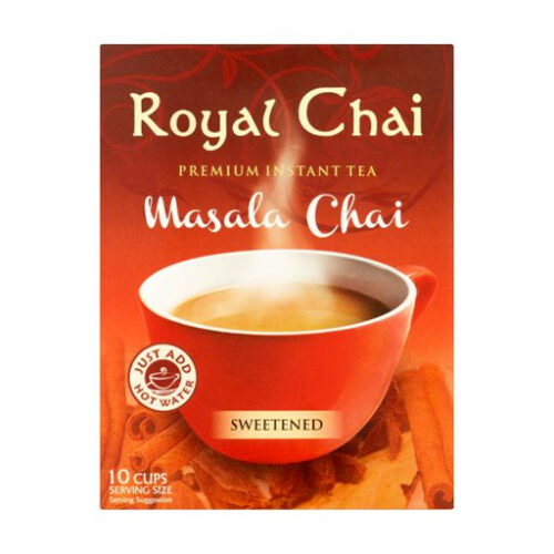 Royal Chai Premium Instant Tea Masala Chai Sweetened 220g