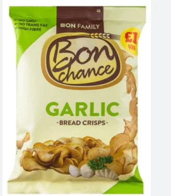 crust dried bon chance garlic flavour 110g sob