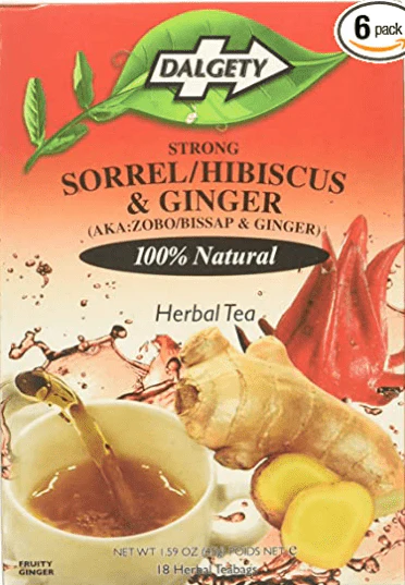 dalgety strong sorrelhibiscus ginger tea 45g