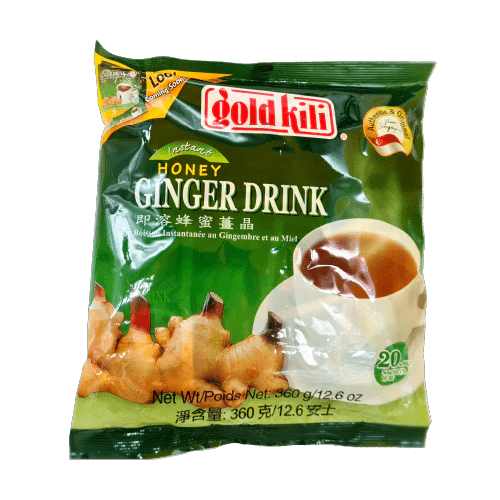 gold kili instant honey ginger drink 360g