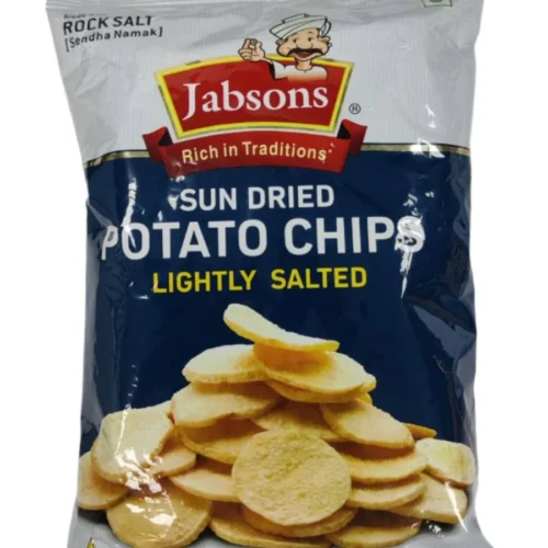 jabsons sun dried potato chips salted 110g