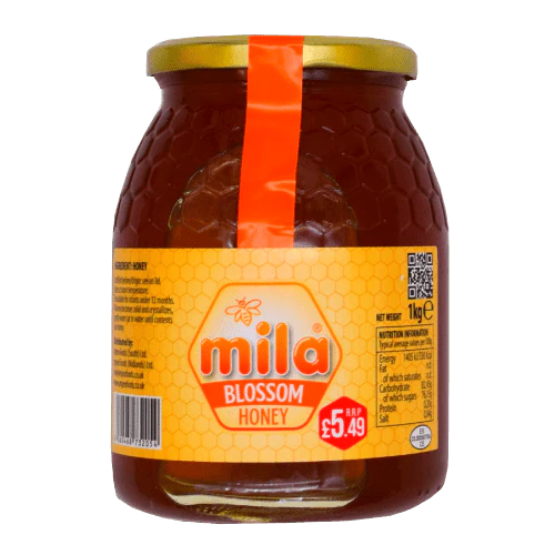 mila blossom honey jar 1kg