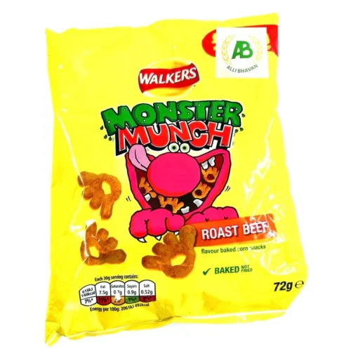 monster munch roast beef 72g