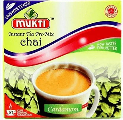 mukti tea cardamom unsweetened 140g