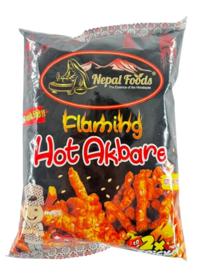 nepal foods flaming hot akbare 70g