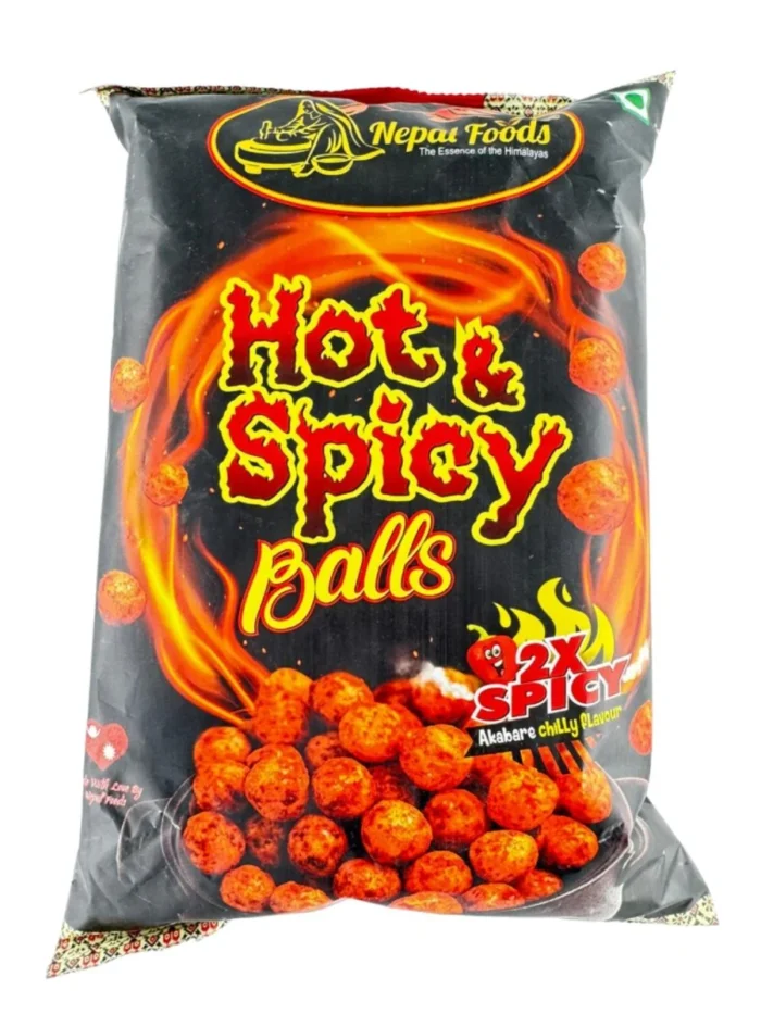 nepal foods hot spicy balls 60g