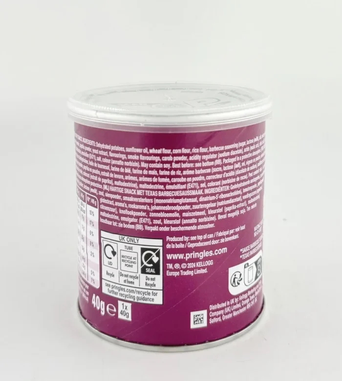 pringles texas bbq 40g
