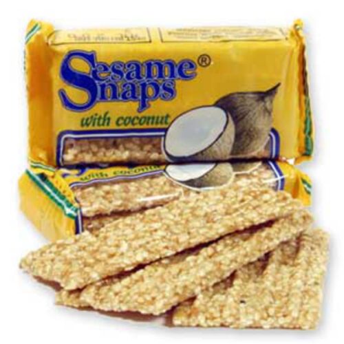 sesame snaps with coconut 30g
