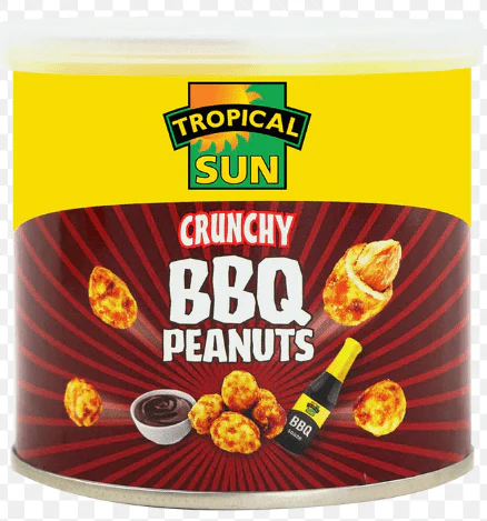 tropical sun bbq peanuts 140g