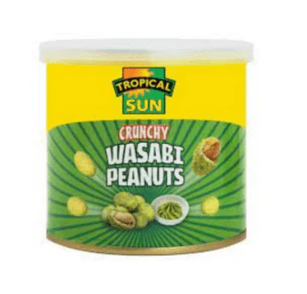 tropical sun wasabi peanuts 140g