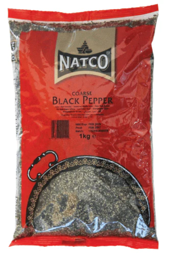 natco black pepper coarse 1kg