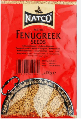 natco methi fenugreek seeds 100g