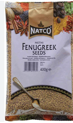 natco methi fenugreek seeds 400g