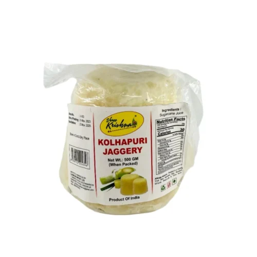 shree krishna kolhapuri jaggery 500g
