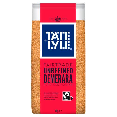 tate lyle fairtrade demerara sugar 1kg