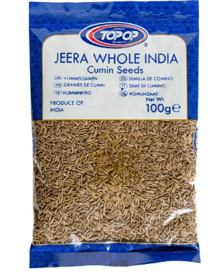 top op jeera whole cummin seeds 100g