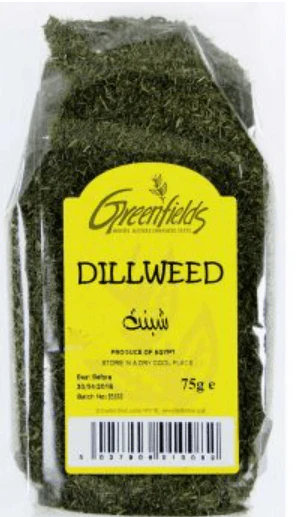 greenfields dillweed 50g