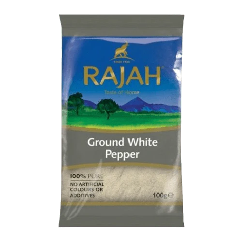 rajah ground white pepper 100g