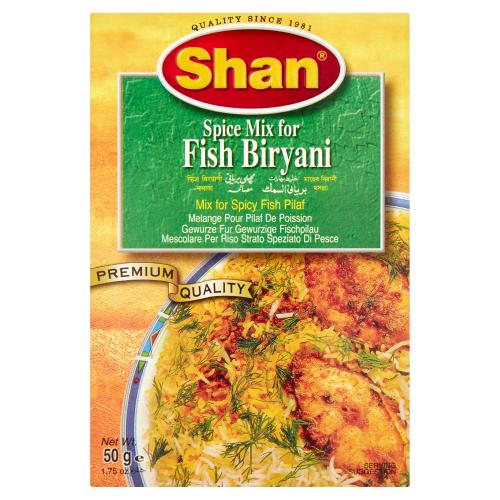 shan fish biryani recipe seasoning mix 50g